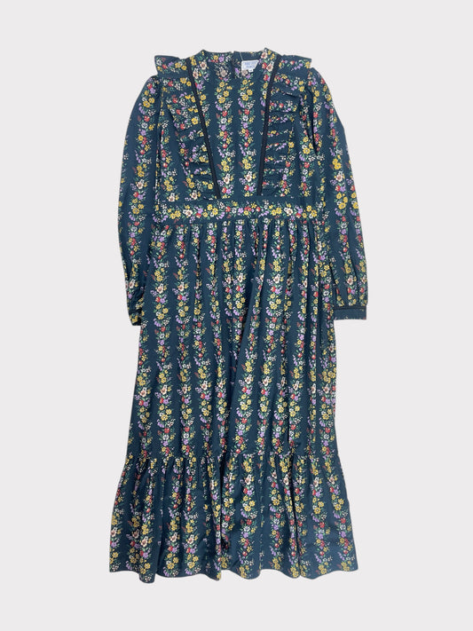 Pink City Prints Dress, Size M, Fits a Size 12