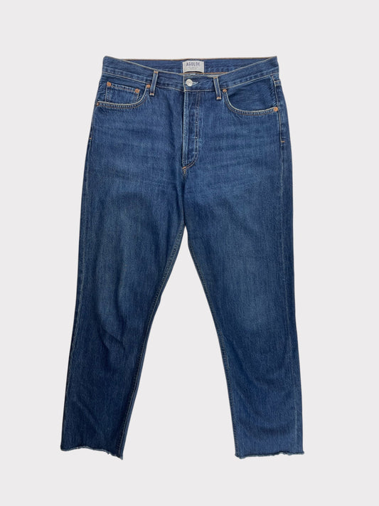Agolde Straight Leg Jeans, Size 30