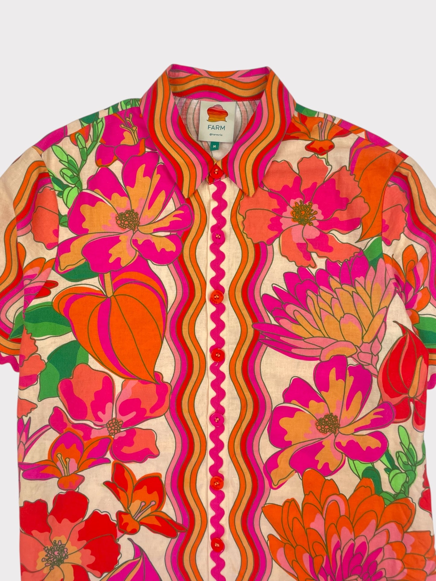 Farm Rio Shirt, Size M