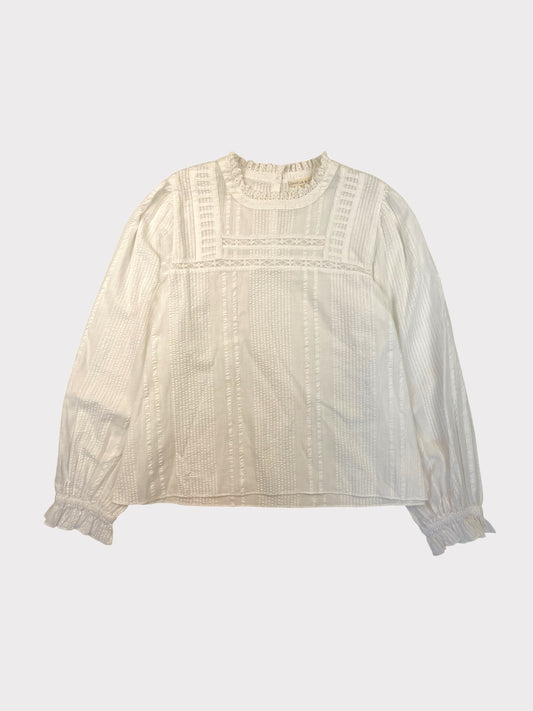 Ophelia & Indigo Blouse, Size M