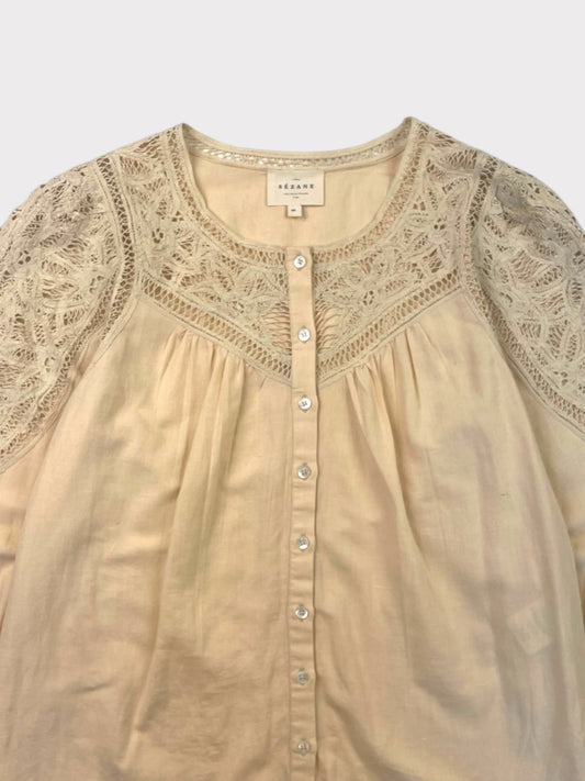 Sezane Blouse, Size 40