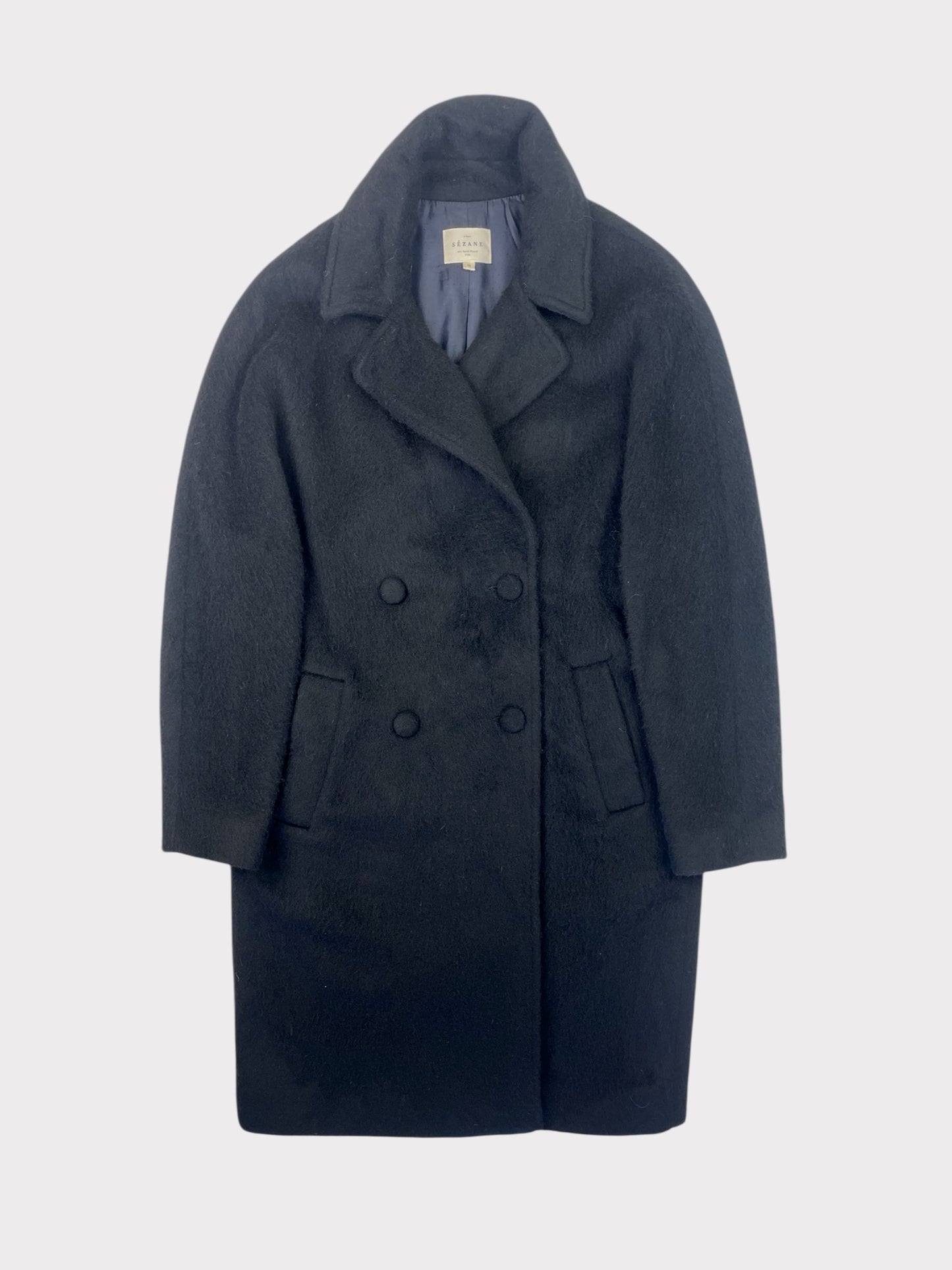 Sezane Coat, Size 36. Fits a size 10 fine too