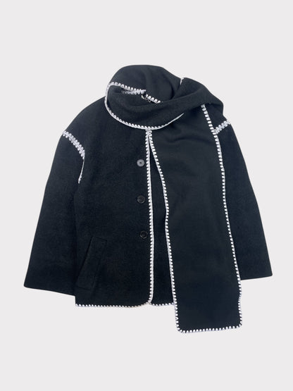 M&S Scarf Coat, Size S.  Fits a 10 fine too. BNWT