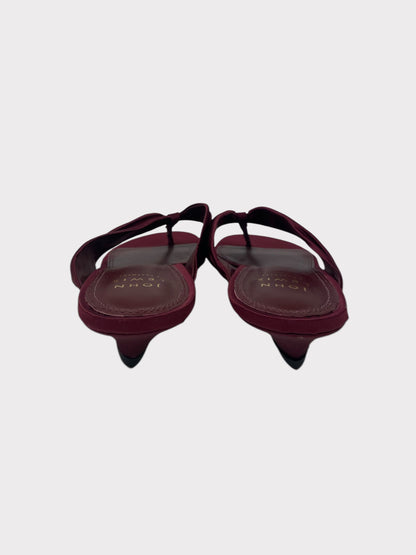 John Lewis Satin Sandals, Size 6