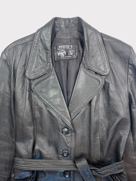 Vintage Leather Jacket, fits a Size 10