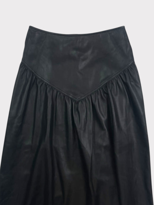 Jakke Faux Leather Skirt, Size 10
