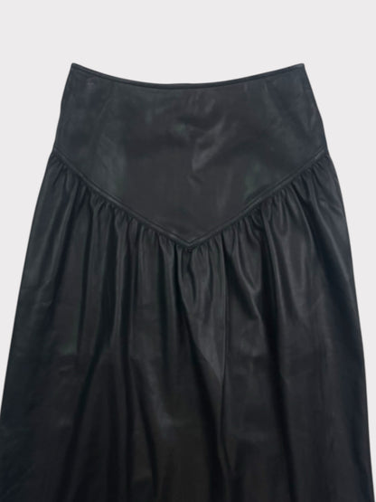 Jakke Faux Leather Skirt, Size 10