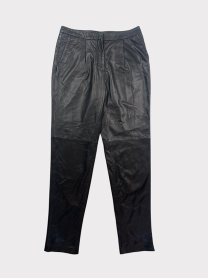 29th October Leather Trousers, Size 38