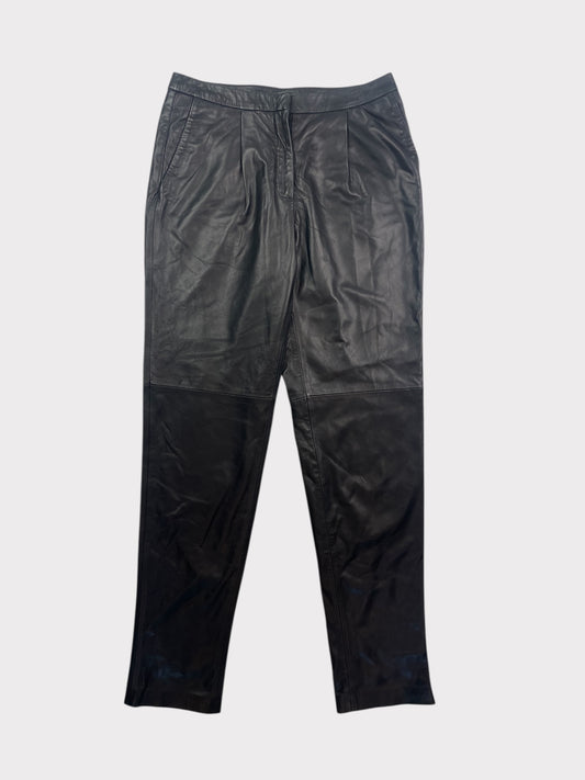 29th October Leather Trousers, Size 38