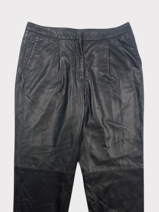 29th October Leather Trousers, Size 38