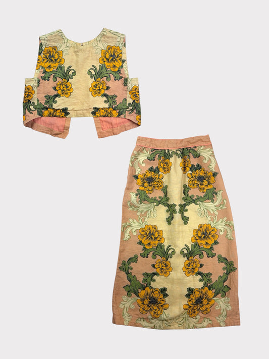 Farm Rio Linen Co-ord, Size S