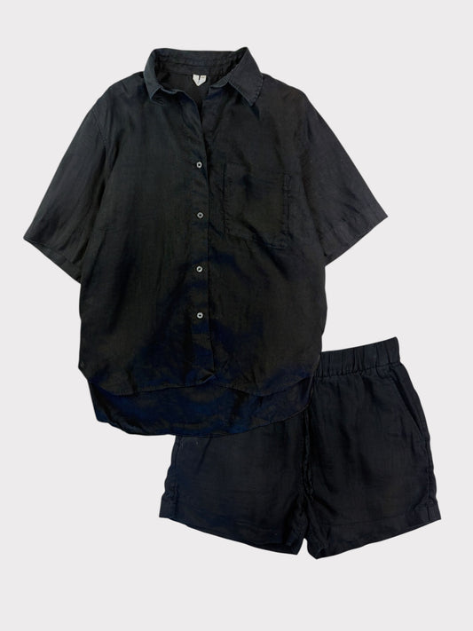 Arket Linen Co-ord, Size S Top, Size XS Shorts