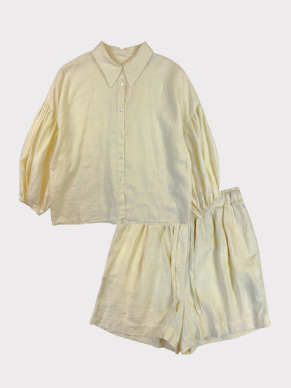 Mint Velvet Linen Co-ord, Fits a size 10