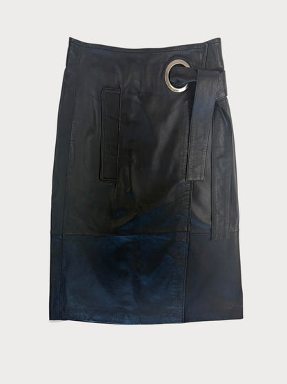 Whistles Leather Skirt, Size 6, BNWT