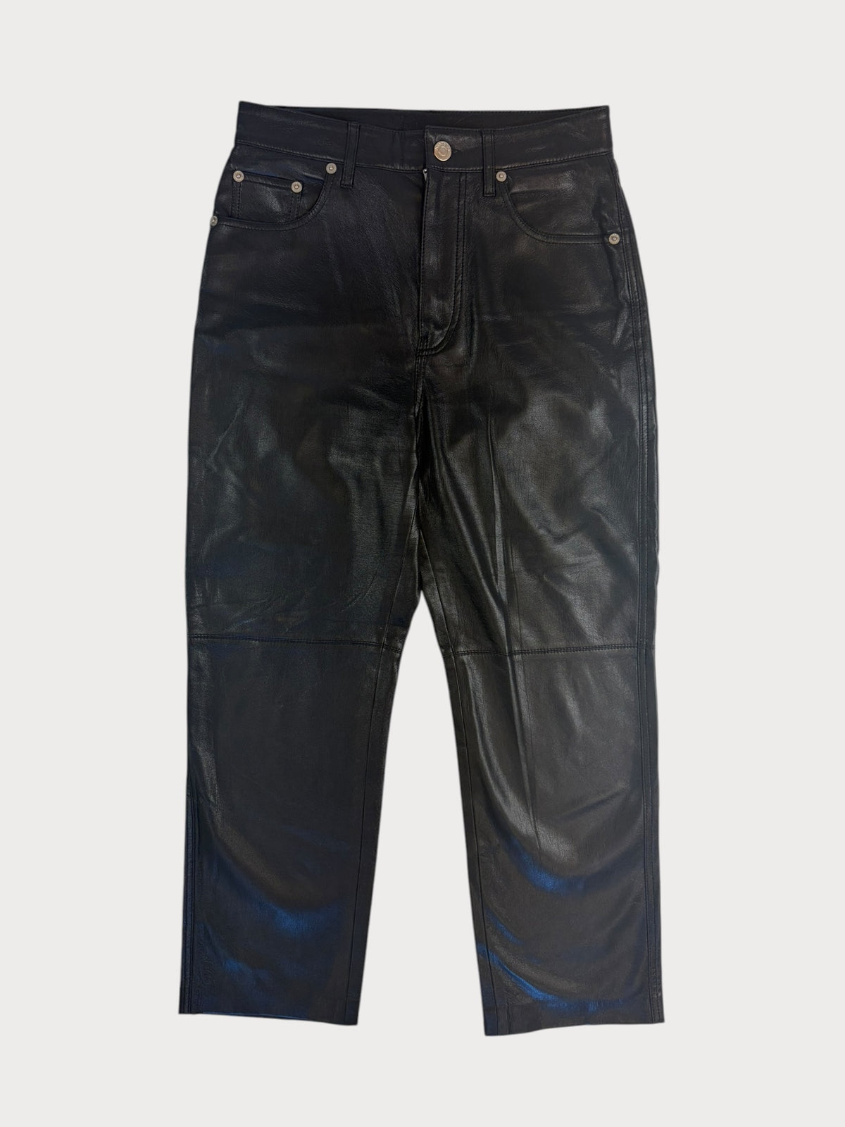 Nanushka Faux Leather Trousers, Size XS