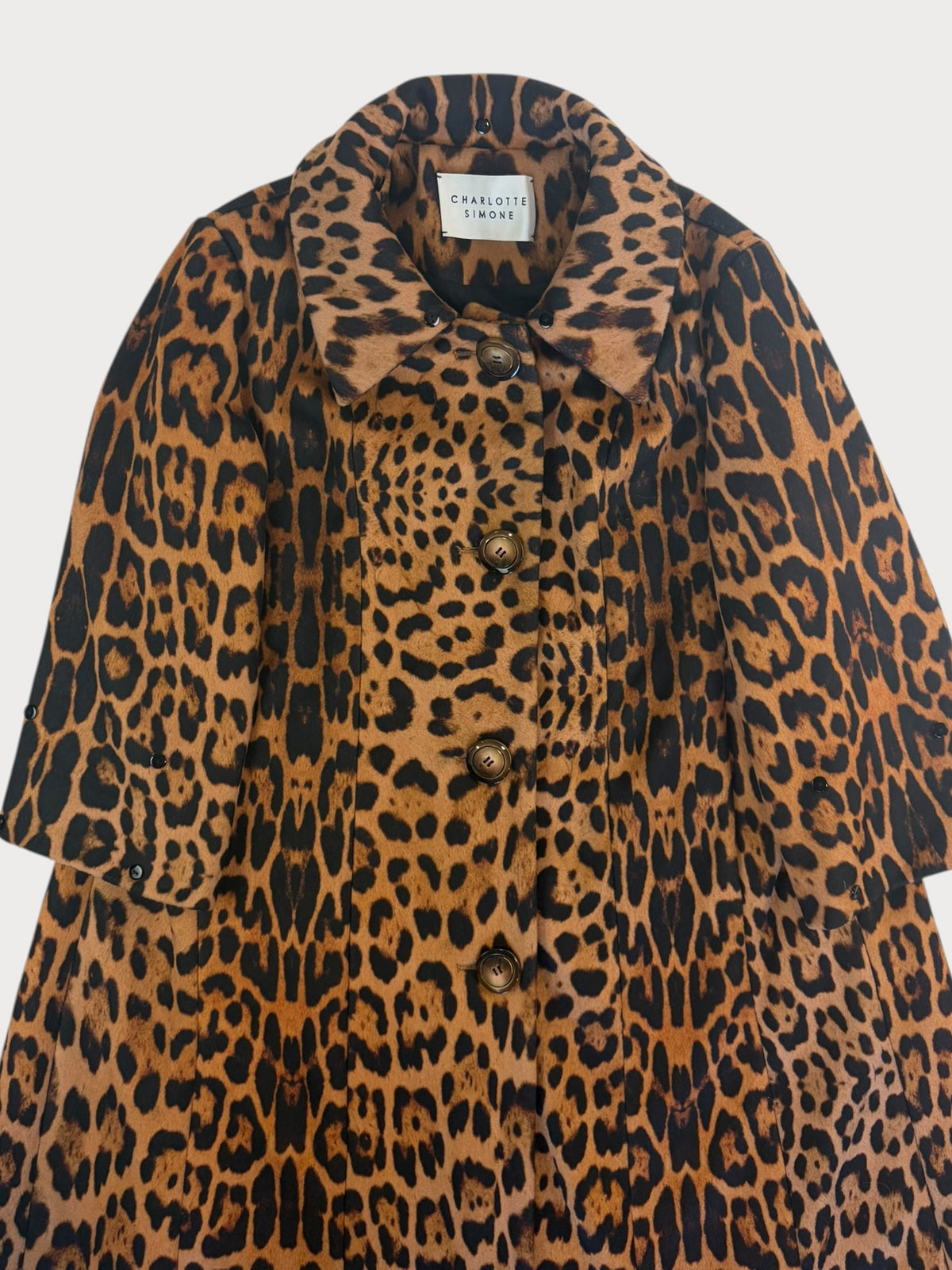 Charlotte Simone Coat, Size XS. Fits a size 8 or 10