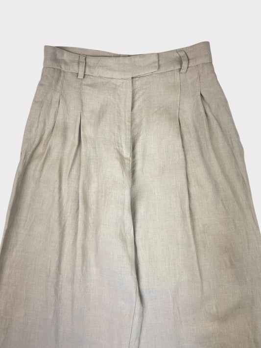 Free People Linen Wide Leg Trousers, fit a Size 8