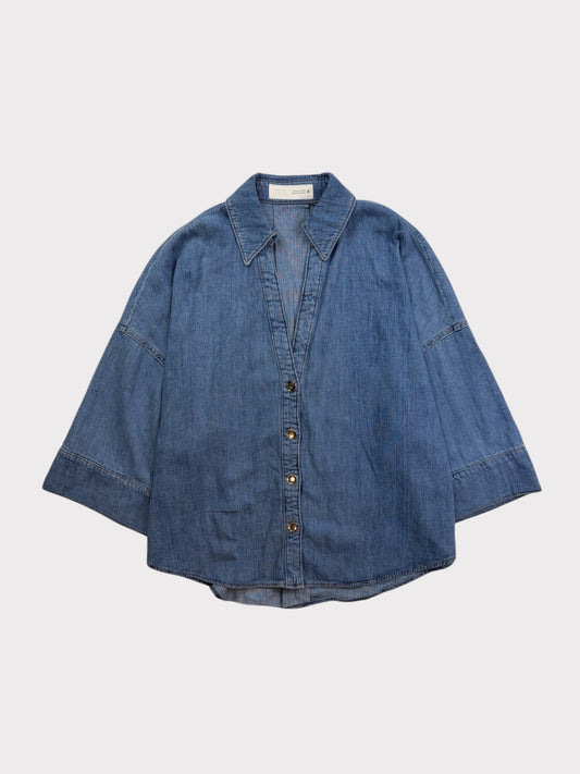 Zara Denim Shirt, Size S
