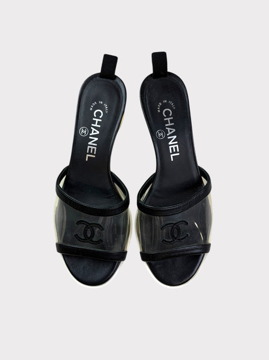 Chanel Mules, Size 35. Fit a size 3 fine as well