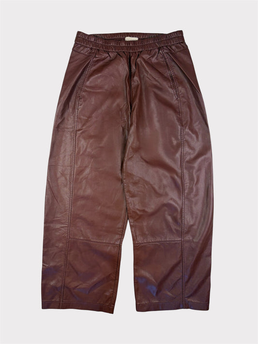 Pilcro Faux Leather Trousers, Size XS