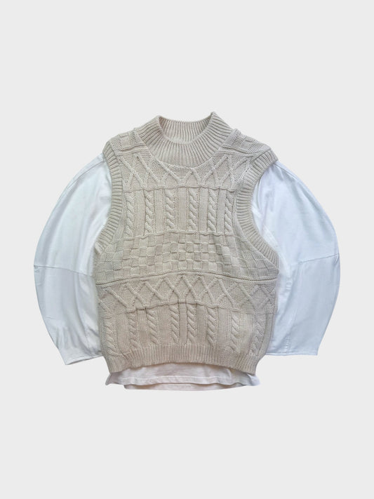 Zara Layered Top, Size S