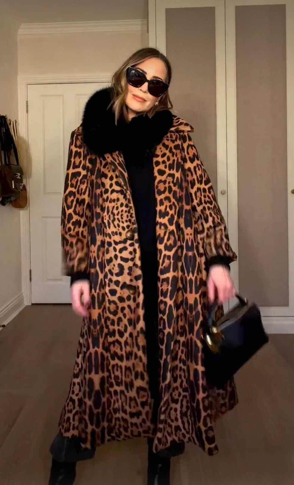 Charlotte Simone Coat, Size XS. Fits a size 8 or 10