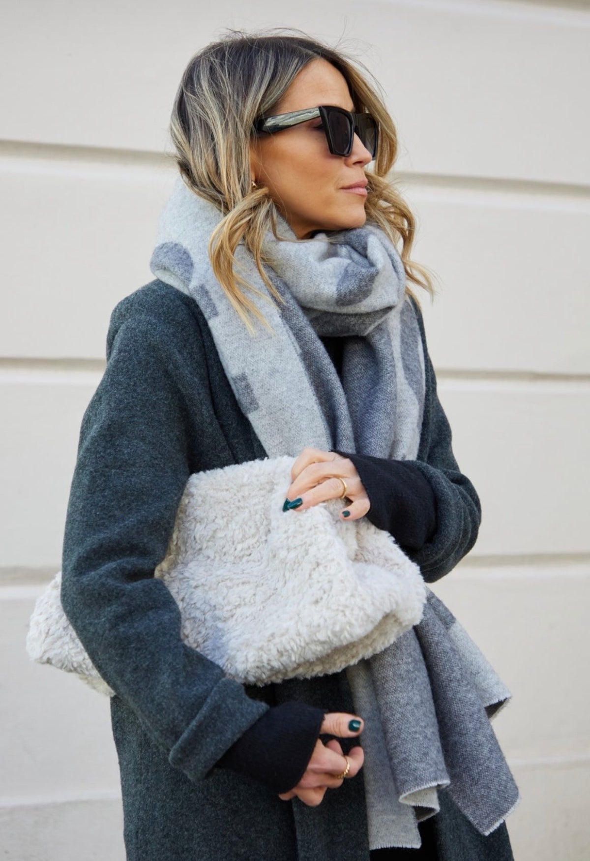 Cos Faux Fur Clutch Bag, BNWT