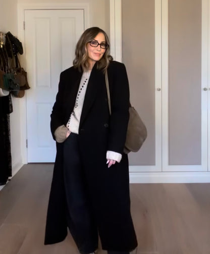 Weekday Wool Coat, Size XS. Fits a size 10 too