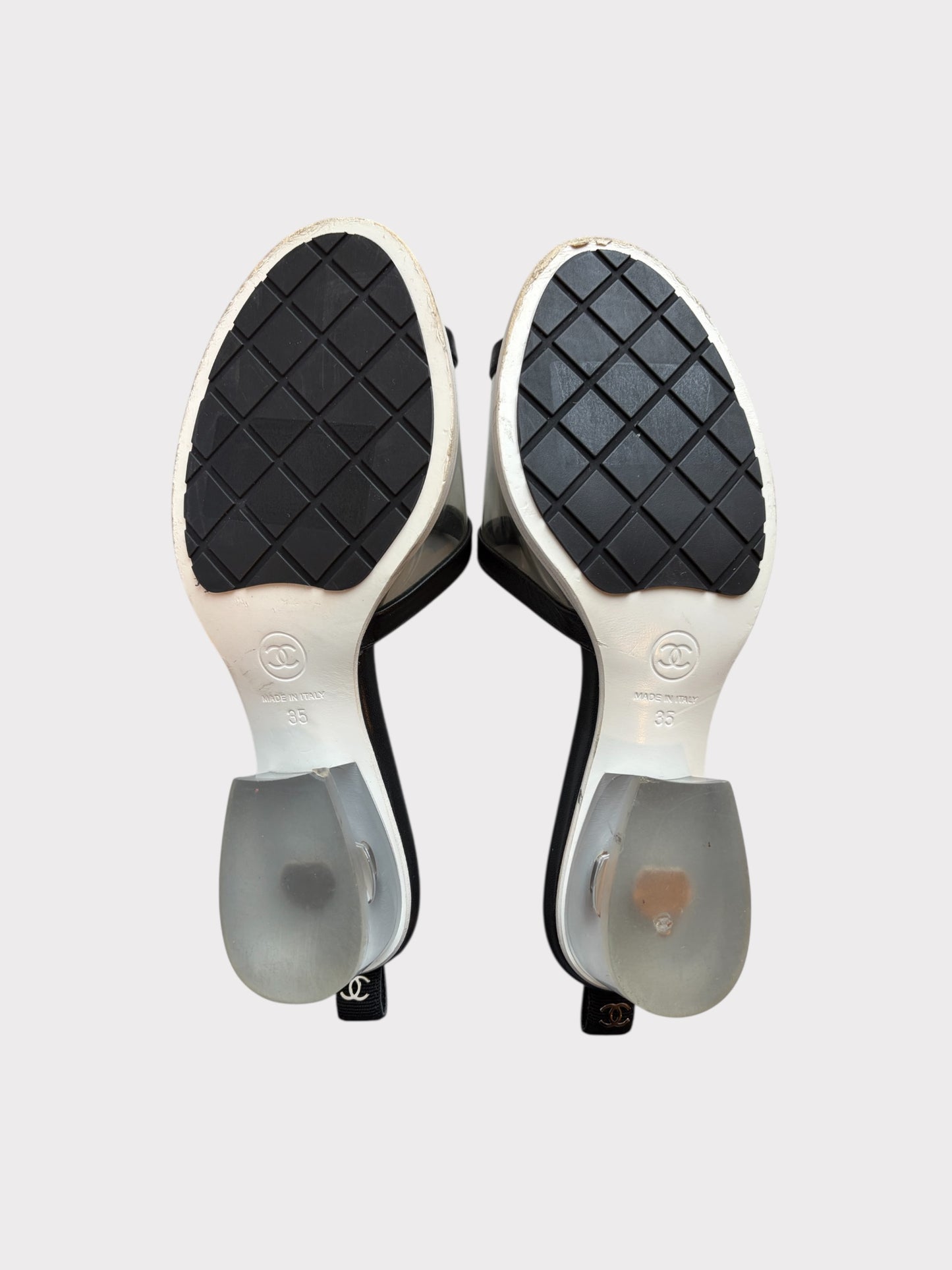 Chanel Mules, Size 35. Fit a size 3 fine as well