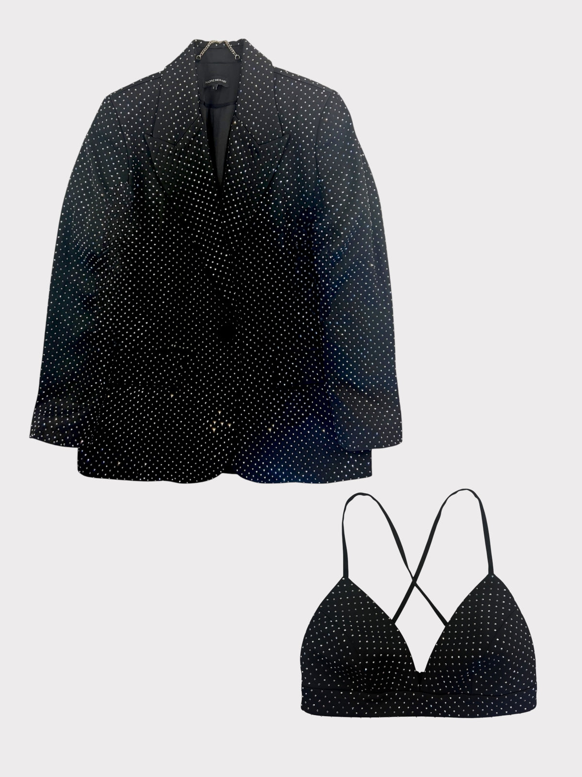Nadine Merabi Co-ord, Size S, Bralette is BNWT