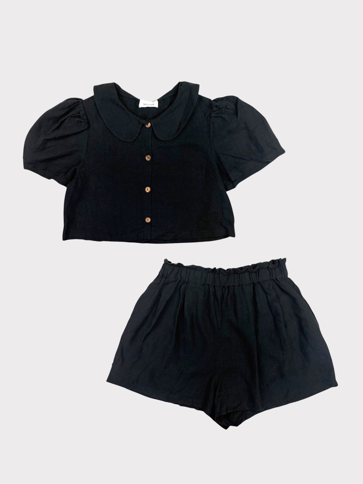 Ma + Lin Co-ord, Size M Top, Size L Shorts