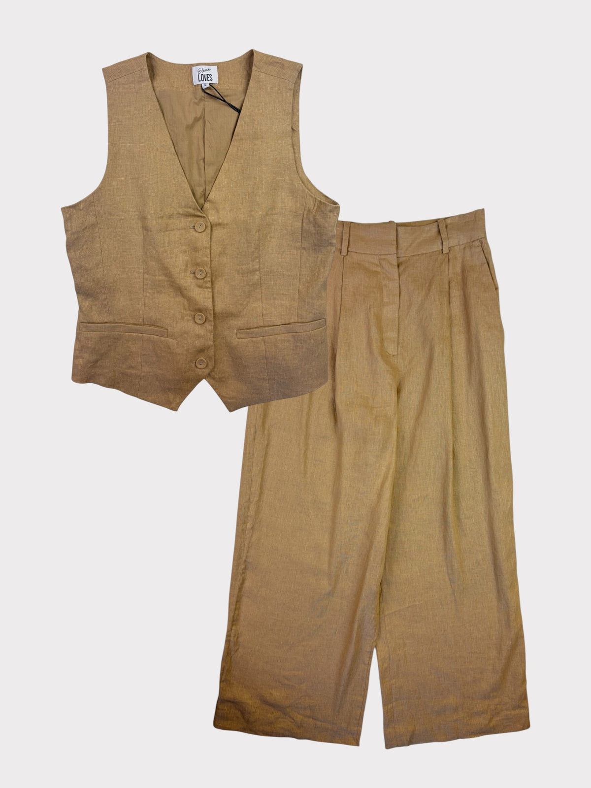 Eleven Loves Linen Co-ord, Size 12, BNWT