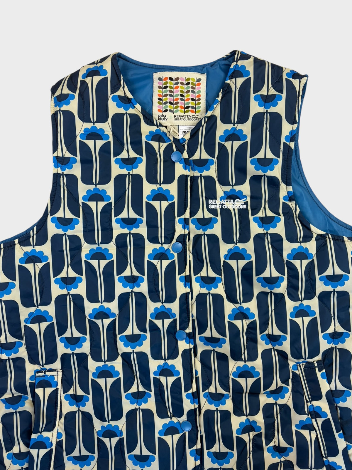 Regatta X Orla Kiely Gilet, Size 10, BNWT