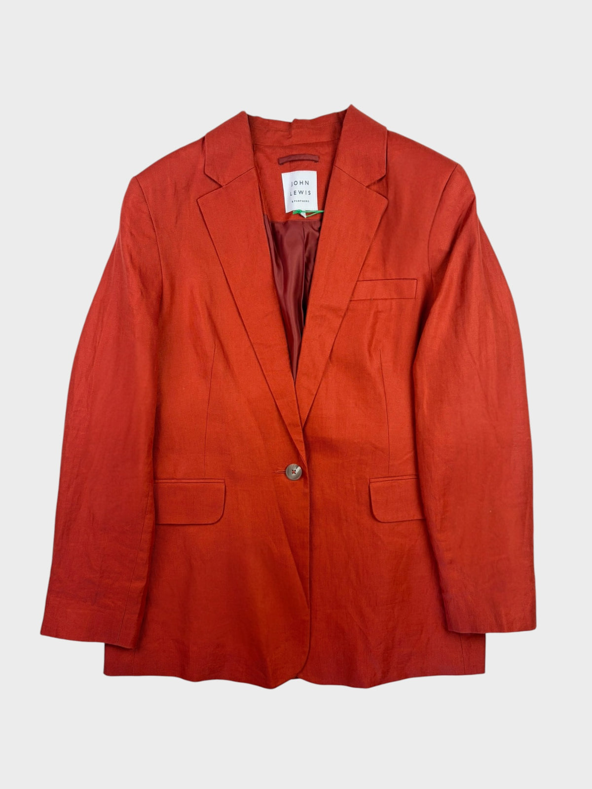 John Lewis Linen Blazer, Size 14, BNWT