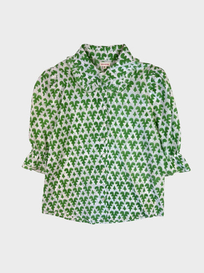 Silk & Cotton Blouse, Size M