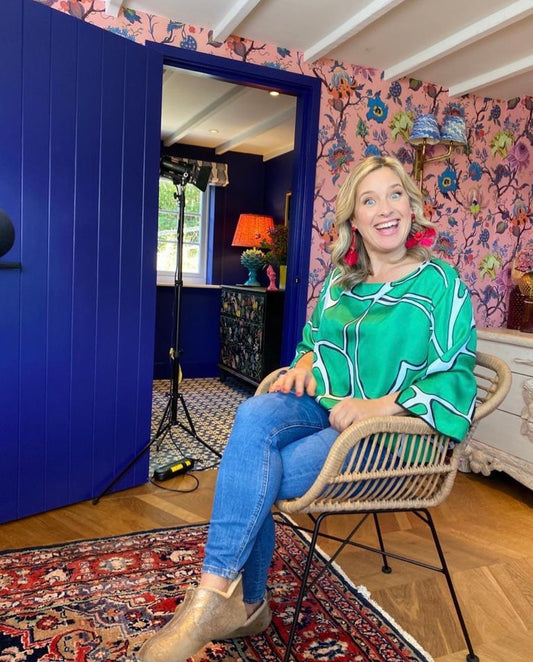 Alysi Chocolat Silk Top, Size 12