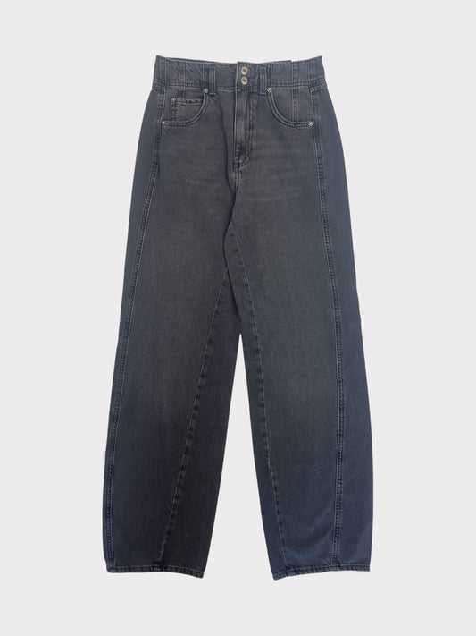 Free People Aster Straight Jeans, Size 27