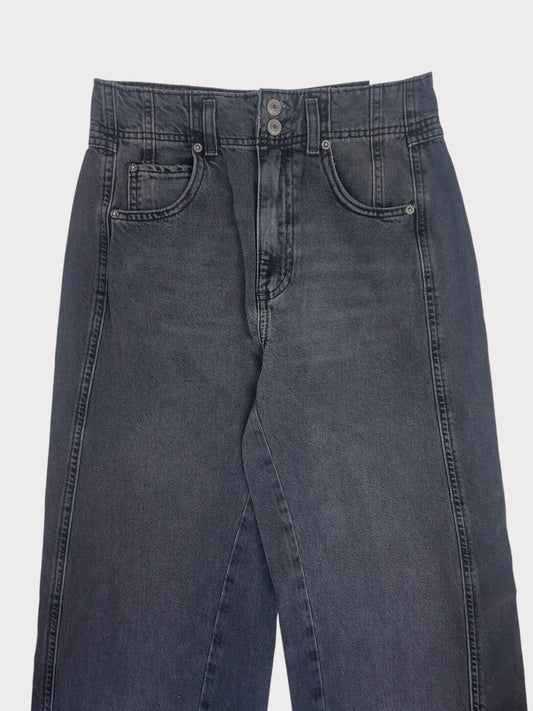 Free People Aster Straight Jeans, Size 27