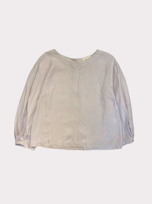Ma & Lin Linen Top, Size S. Fits a size 10