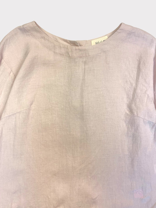 Ma & Lin Linen Top, Size S. Fits a size 10