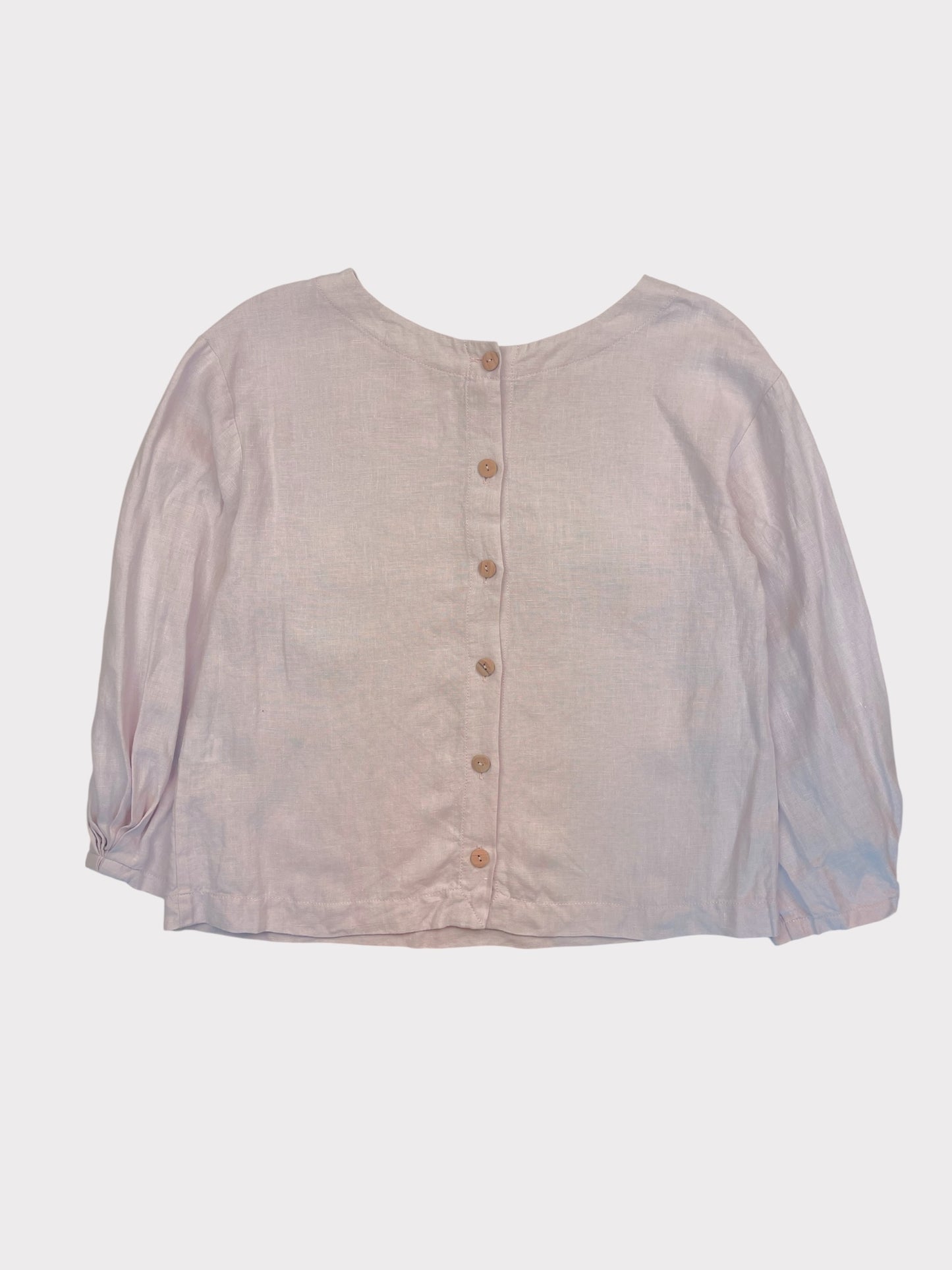 Ma & Lin Linen Top, Size S. Fits a size 10