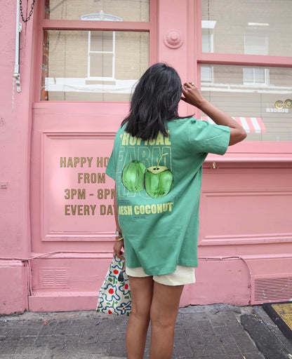 Farm Rio Relaxed T-Shirt, Size M. Oversized fit