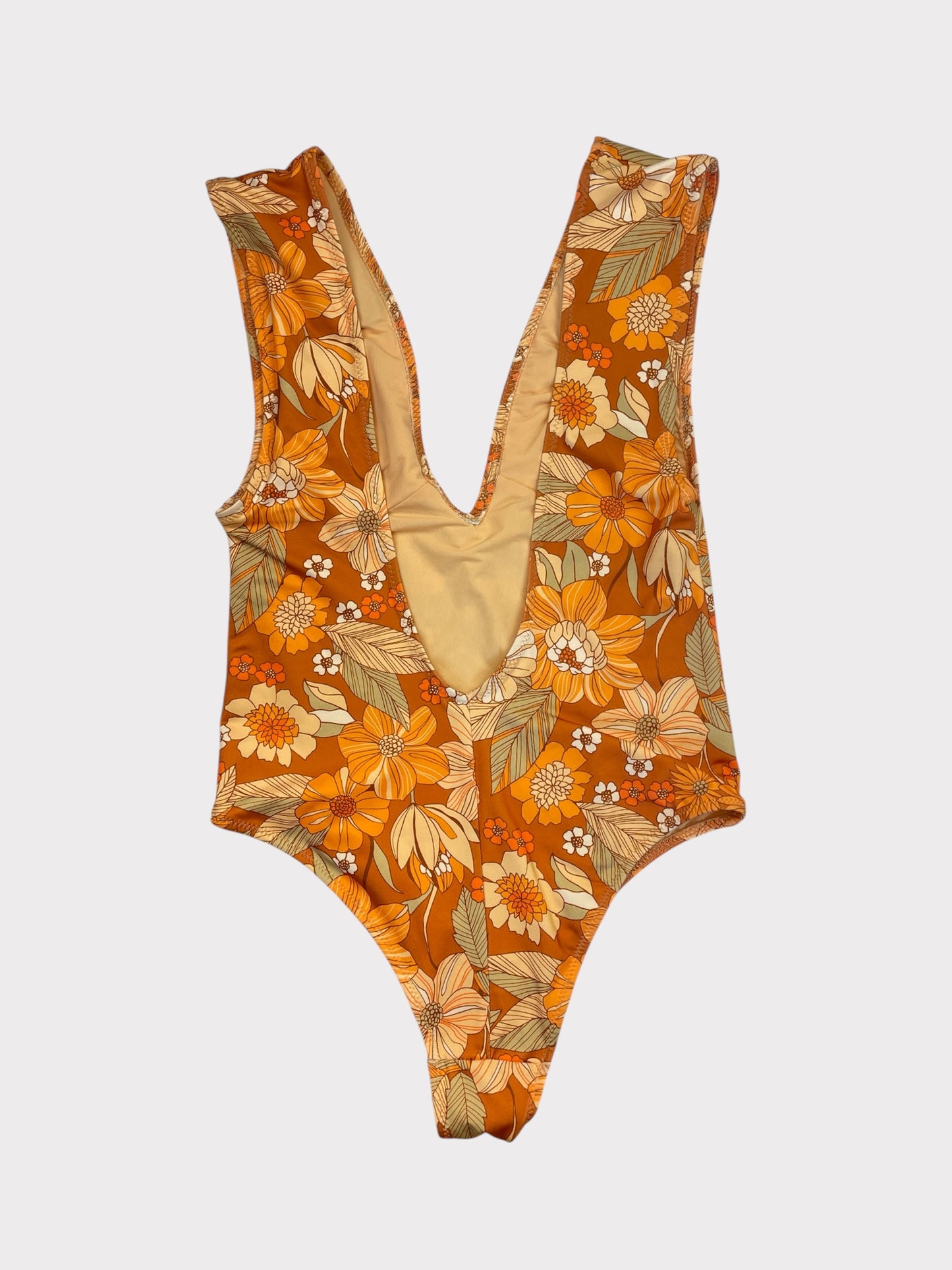Zara Floral Swimsuit, would fit a size 8 or 10
