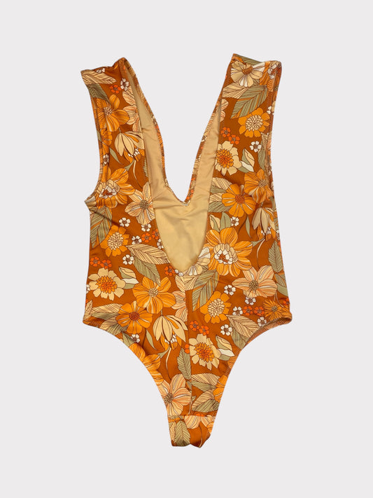 Zara Floral Swimsuit, would fit a size 8 or 10