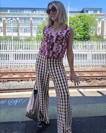 Saint + Sofia Trousers, Size 8