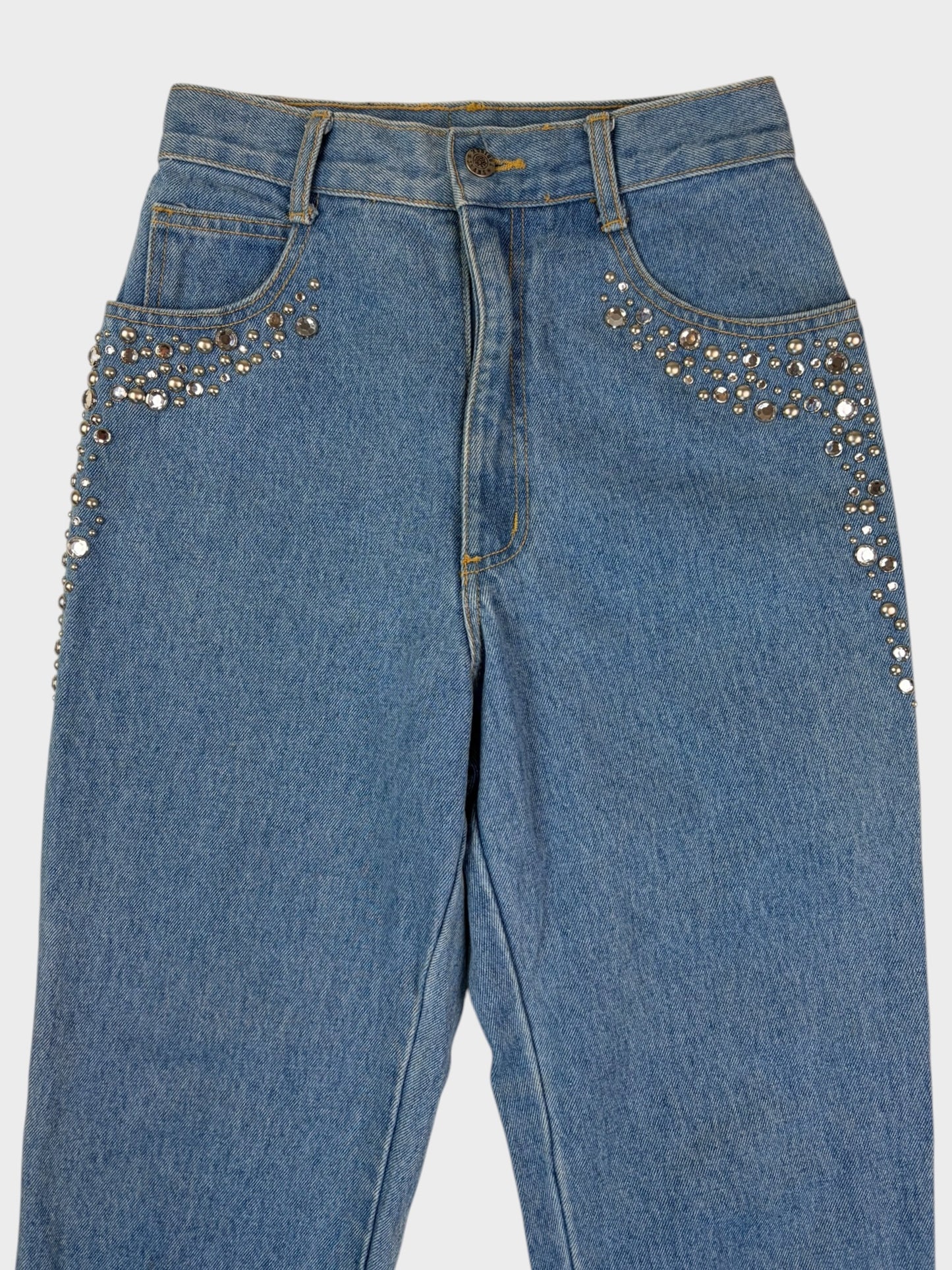 Monique Vintage Studded Jeans, Fit a Size 8