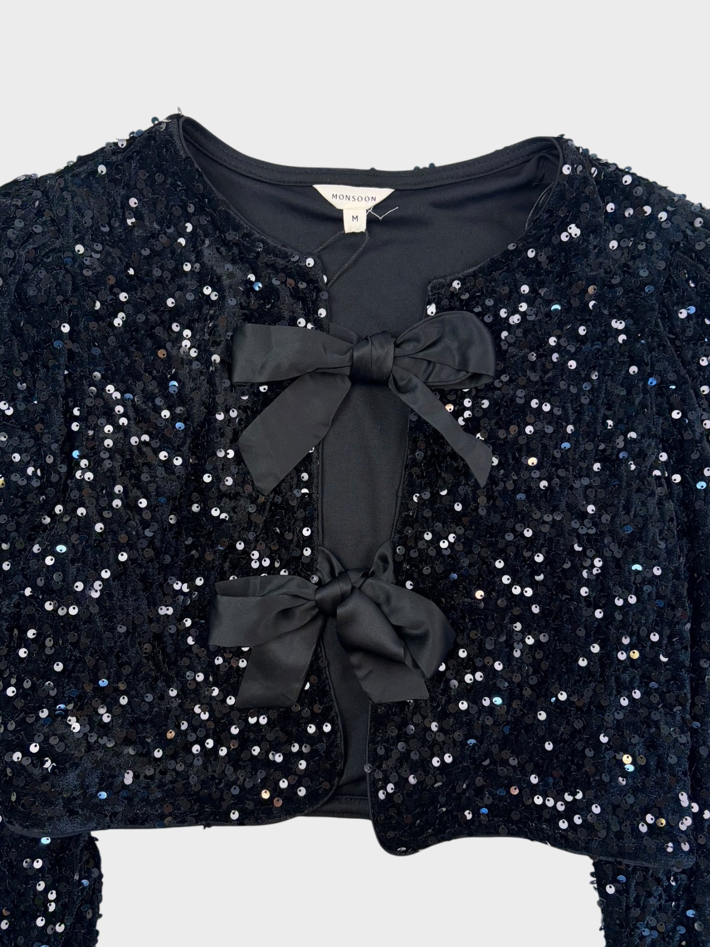 Monsoon Sequin Jacket, Size M, BNWT