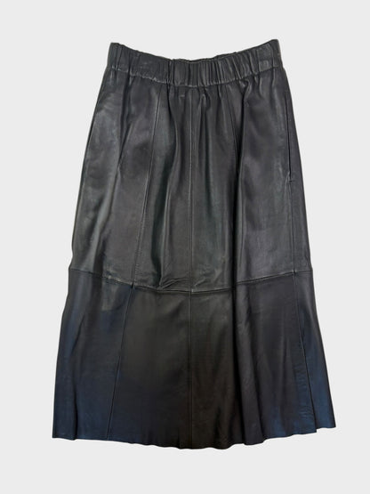 Autograph Leather Skirt, Size 8, BNWT
