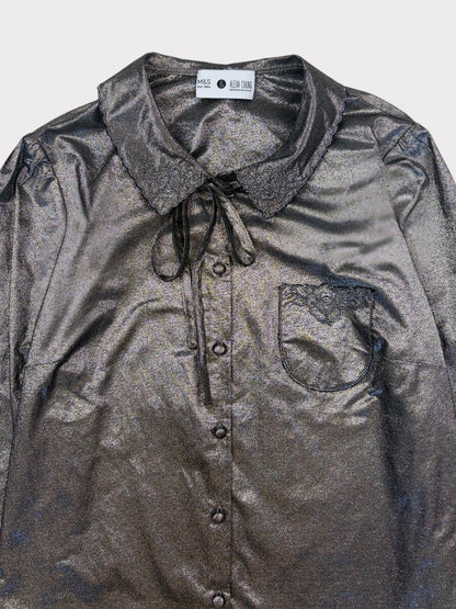 M&S & Alexa Chung Blouse, Size 10
