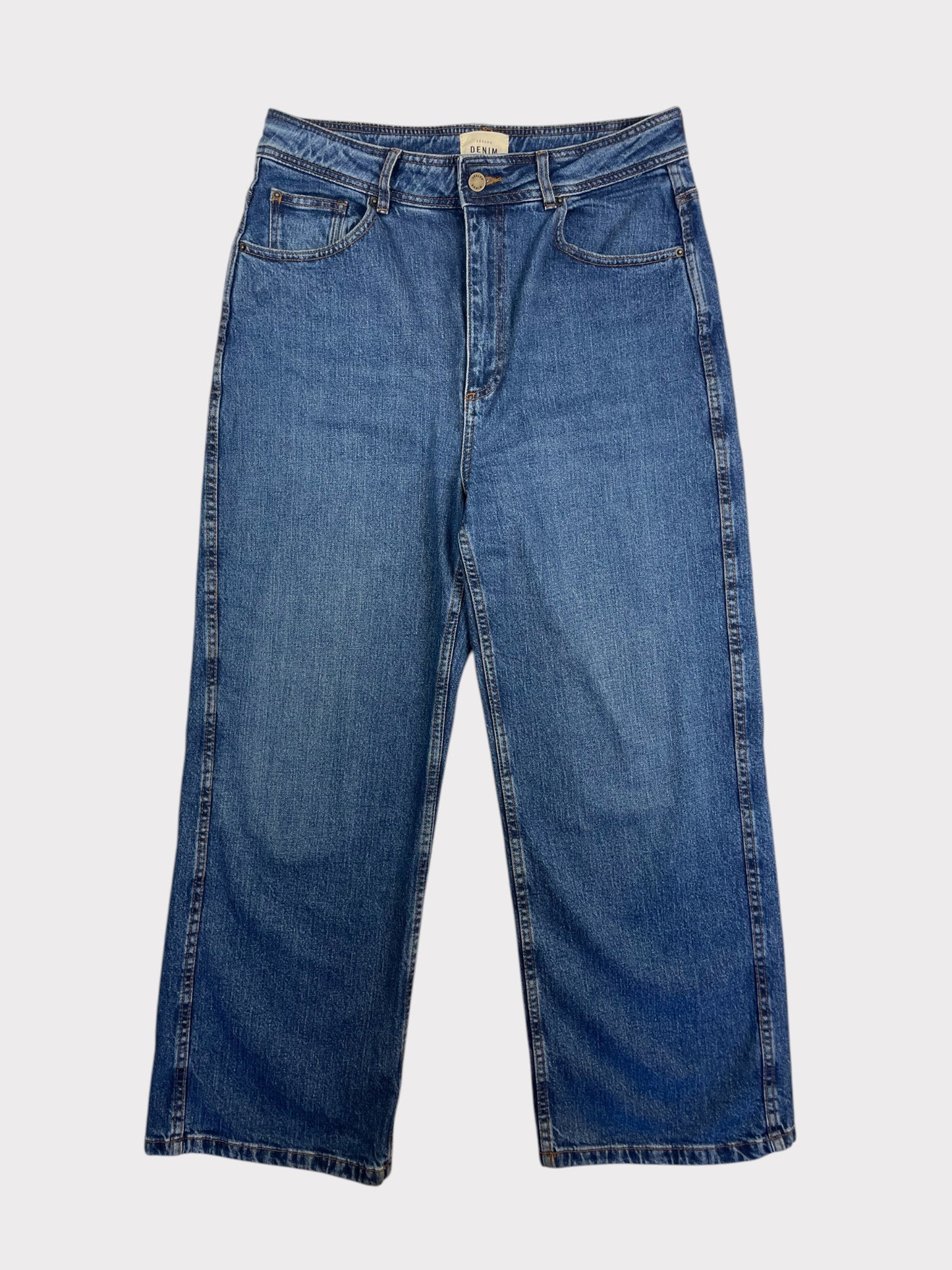 Sezane Wide Leg Jeans, Size 42